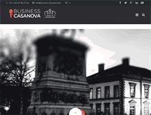 Tablet Screenshot of business-casanova.com
